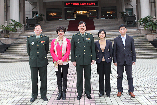 河北省軍區副政委馬家利少将視察ku娛樂真人體育平臺下載