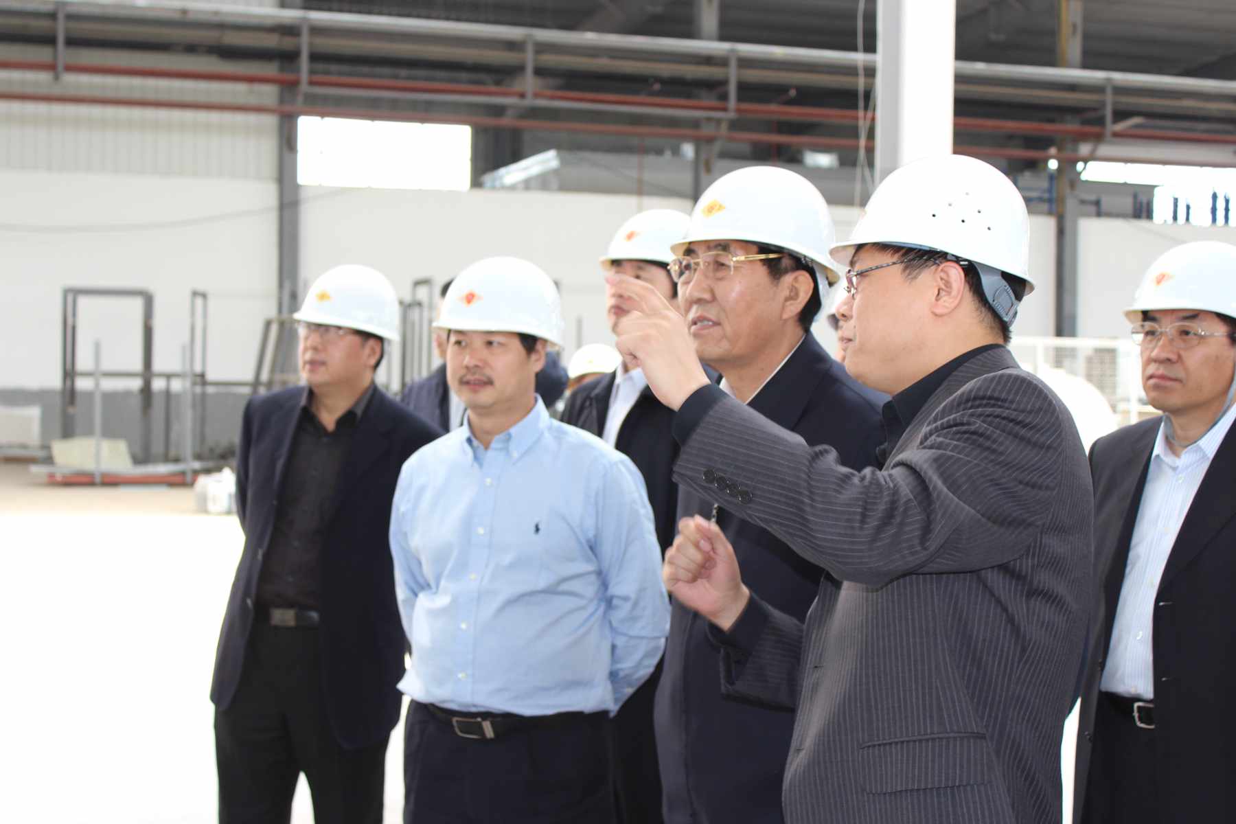 陝西省省長巴音朝魯一行莅臨河北ku娛樂真人體育平臺下載考察指導