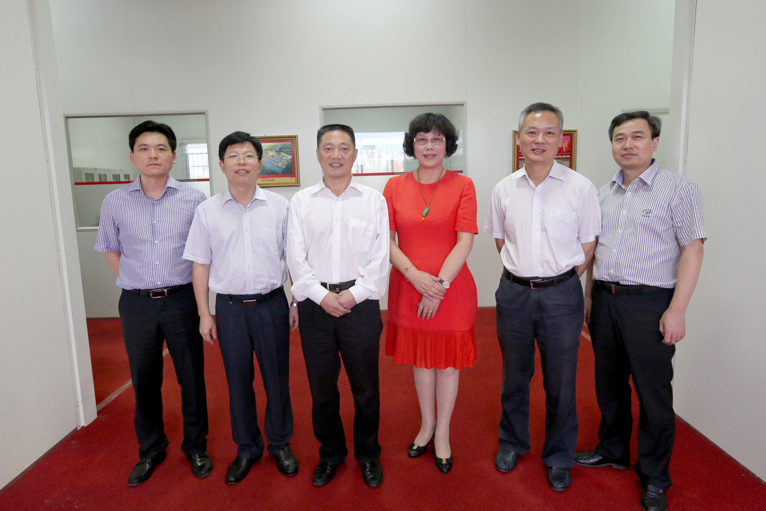 紹興市委書記錢建民一行莅臨ku娛樂真人體育平臺下載控股集團指導工作