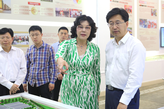 紹興市委書記陳金彪來ku娛樂真人體育平臺下載調研