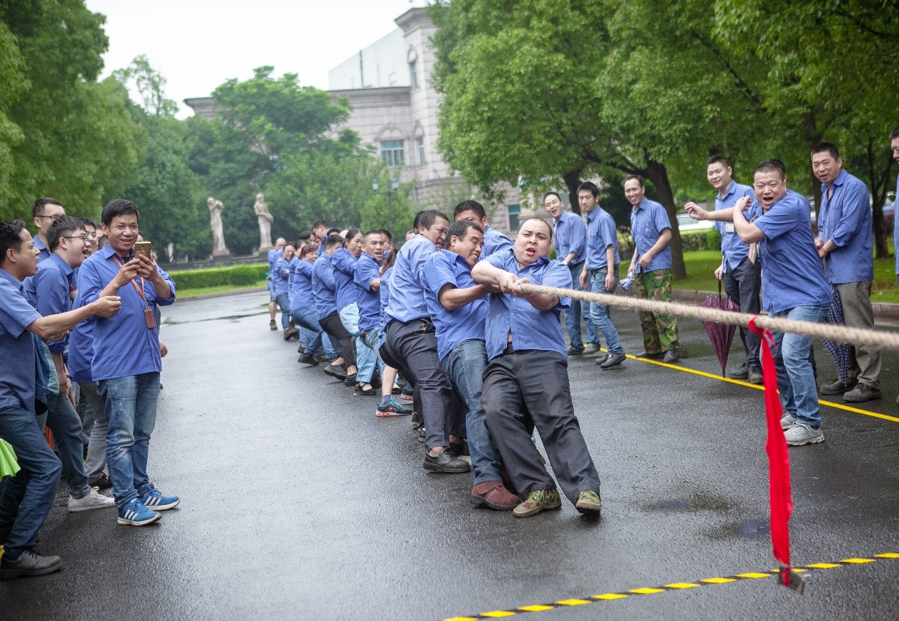 【公司動态】ku娛樂真人體育平臺下載摩輪公司舉行“團結杯”拔河比賽