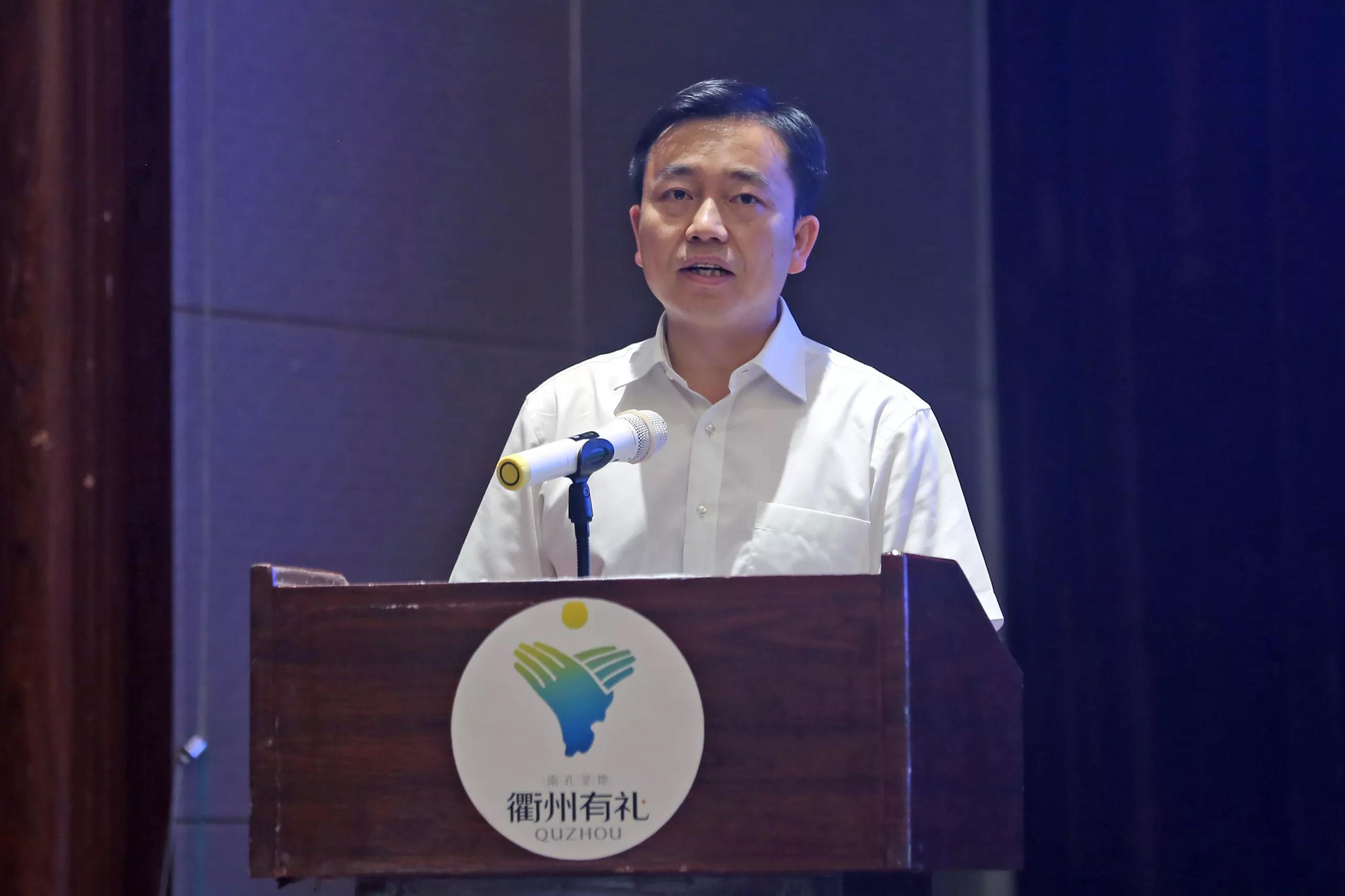 ku娛樂真人體育平臺下載集團出席全省“千企結千村 消滅薄弱村” 專項行動衢州項目交流推進會